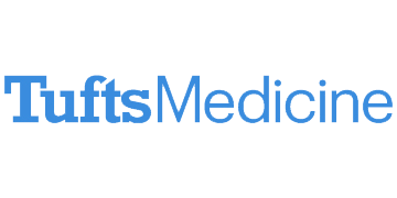 Logo van Tufts Medicine.