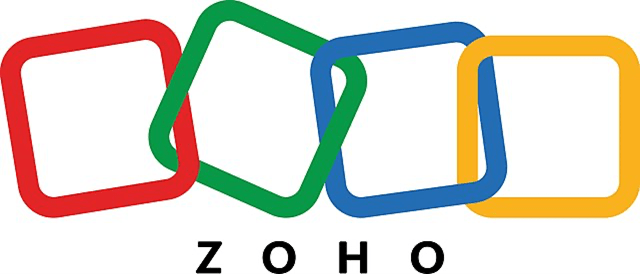 Zoho CRM logo.